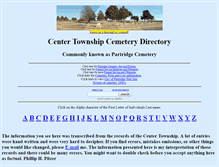 Tablet Screenshot of centertownship.info
